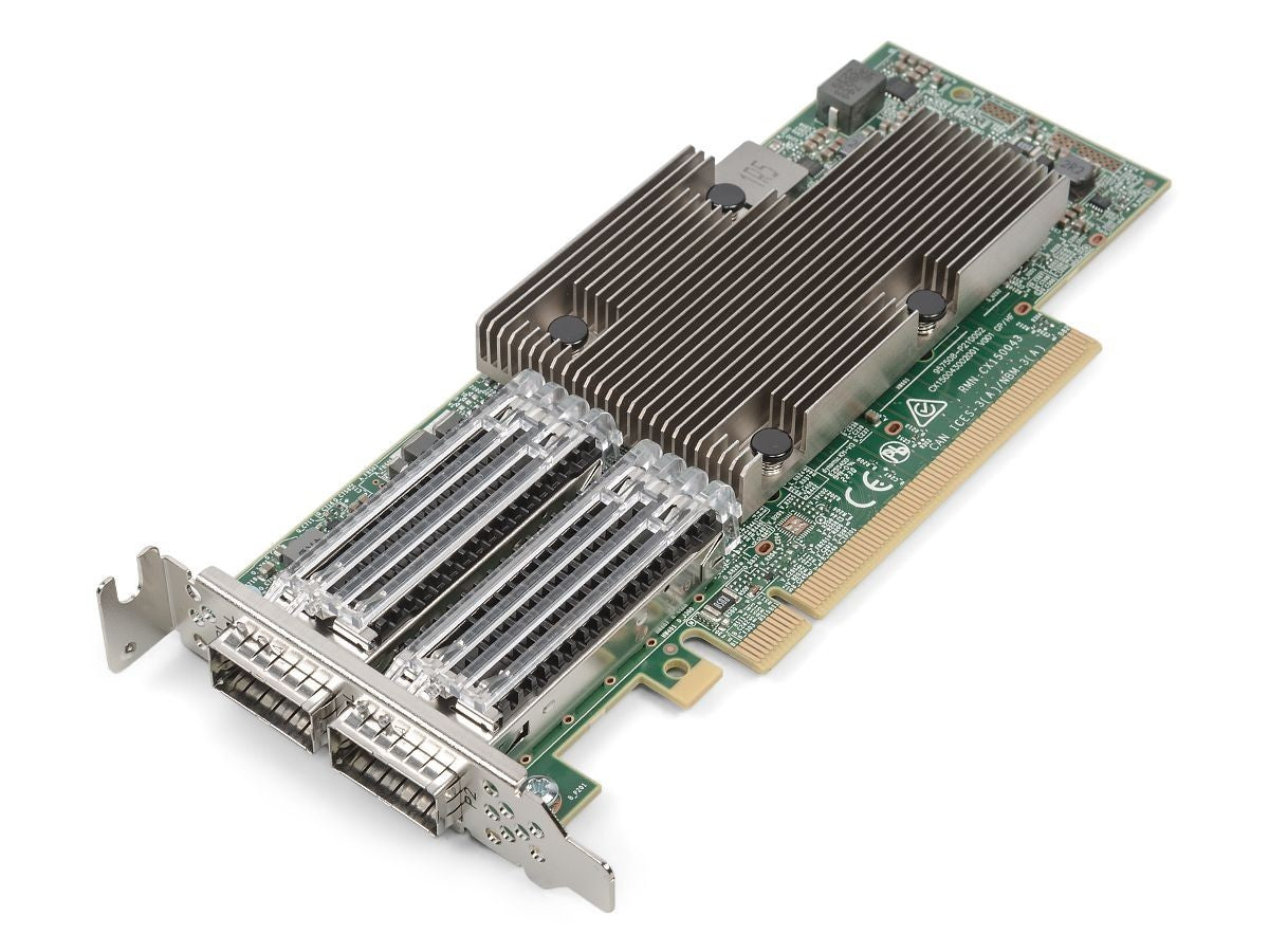 NEW Dell Broadcom 57508 Dual Port 100Gb QSFP56 Low Profile Network Adapter 61RP9
