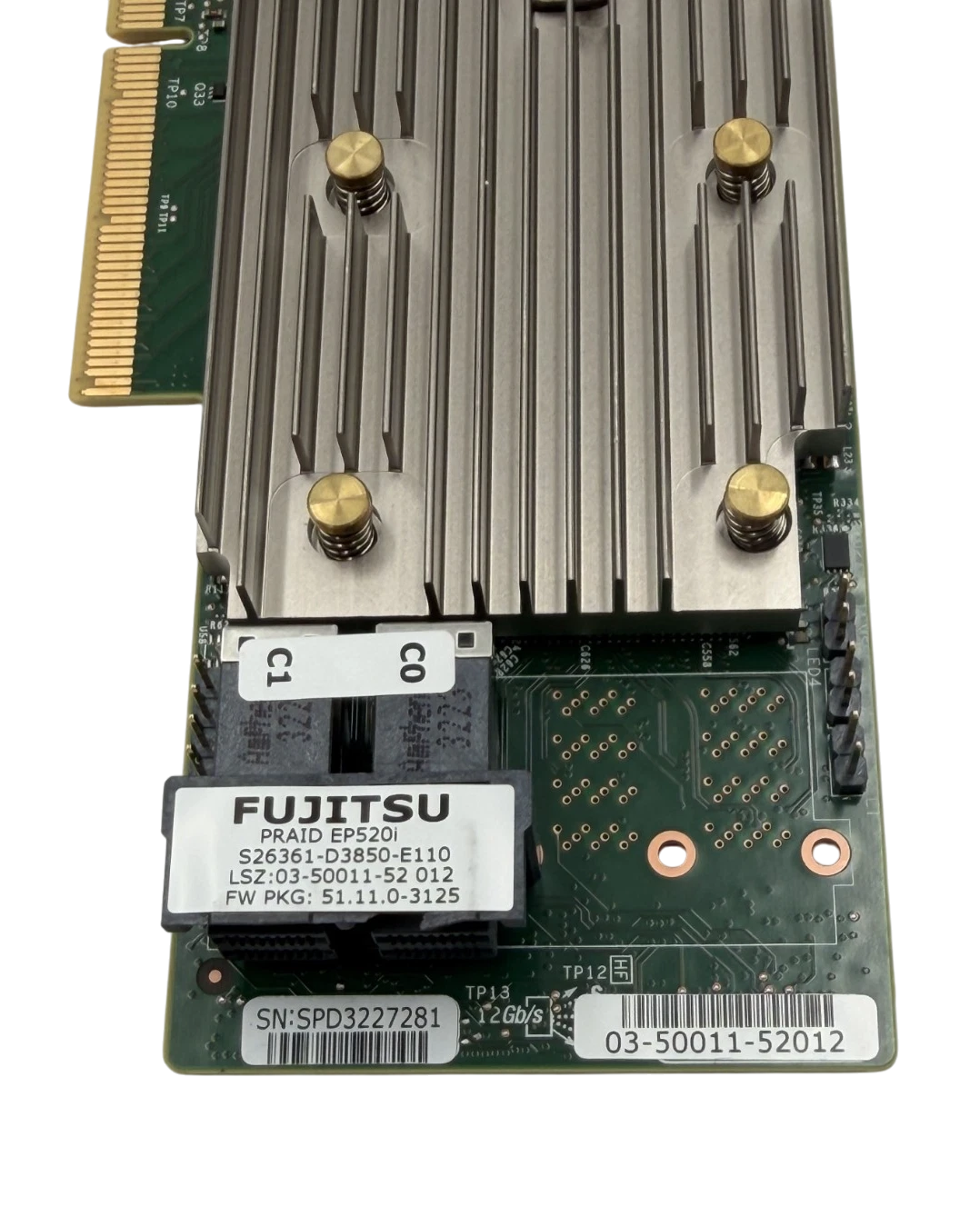 Fujitsu PRAID EP520i 12G 8Port SAS RAID Controller S26361-D3850-E110