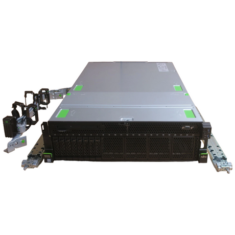 Fujitsu Primergy RX4770 M6 4x 24-Core Platinum 8360H 3TB RAM 8x SATA Bay Server