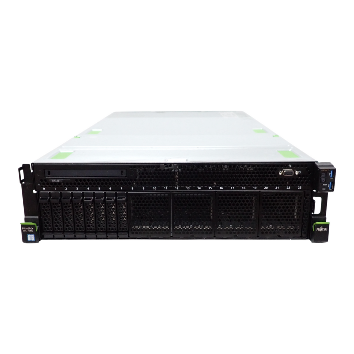 Fujitsu Primergy RX4770 M6 4x 24-Core Platinum 8360H 3TB RAM 8x SATA Bay Server