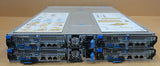 QCT QuantaPlex T41S-2U 24x 2.5" SFF Bay 4x Node Servers 8x E5-2690V3 256GB Ram