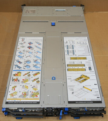 QCT QuantaPlex T41S-2U 24x 2.5" SFF Bay 4x Node Servers 8x E5-2690V3 256GB Ram