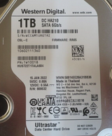 Fujitsu 1TB 7.2K SATA 6Gb/s 512n 3.5" LFF Hot-Plug Hard Drive HDD PY-BH1T7B9