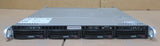 Supermicro CSE-813M Quad-Core E5-1620v3 32GB Ram 3x 1TB + 1x 300GB HDD 1U Server