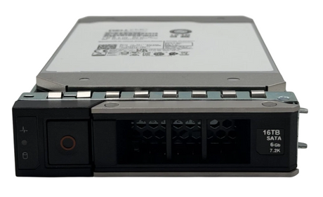NEW Dell 16TB 7.2K SATA 6G 512e 3.5" Hard Drive HDD WNXKJ + 14/15/16th Gen Caddy