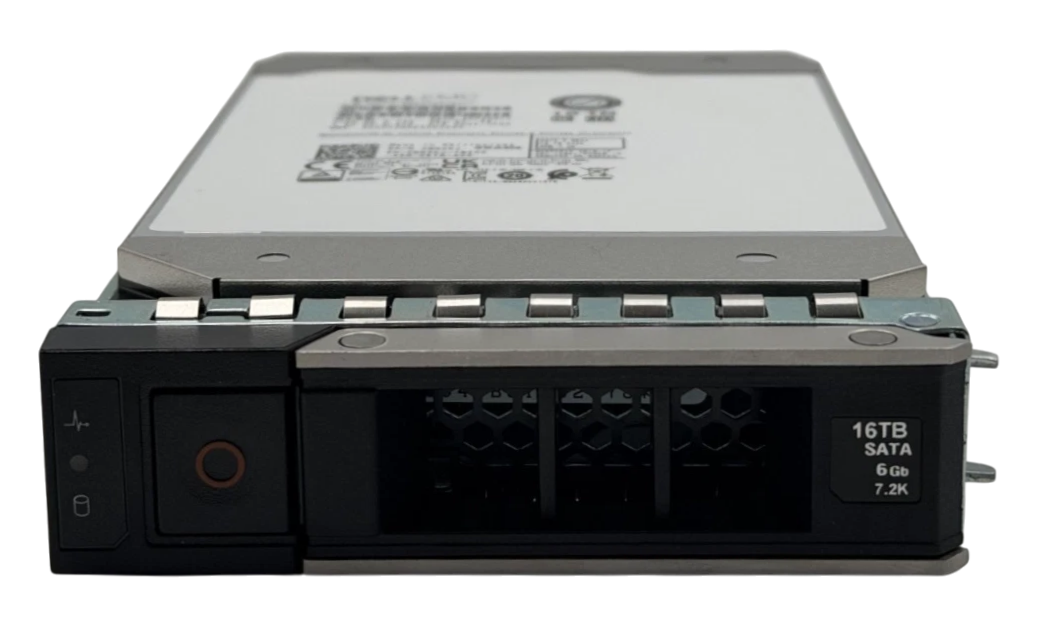 NEW Dell 16TB 7.2K SATA 6G 512e 3.5" Hard Drive HDD WNXKJ + 14/15/16th Gen Caddy