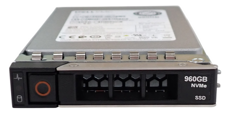 Dell 960GB NVMe Gen4 2.5" RI SSD HFS960GECTX088N WR2FG + 14/15/16th Gen Caddy