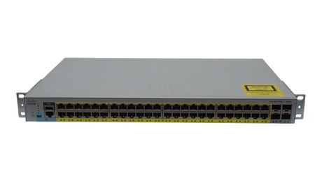 Cisco WS-C2960L-48PS-LL Catalyst 2960 Series 48 Port 1Gb RJ45 PoE Network Switch