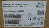 New Mellanox SX6506 MSX6506-NR 7RU Switch Chassis 3x 40G Spine Board 2x PSU
