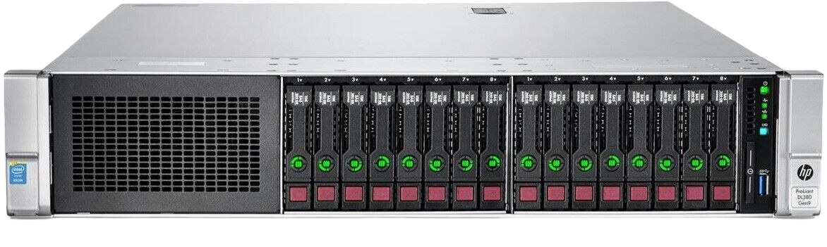 HP Proliant DL380 Gen9 G9 16 x 2.5" Bay 2U Server 2 x PSU 719064-B21