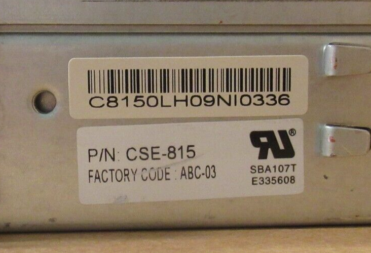 Supermicro SuperChassis CSE-815 X11SPW-TF CTO 6x DIMM 4x Bay 1U Rack Server