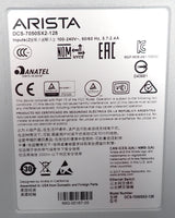 Arista DCS-7050SX2-128-R 7050X2 96x 1/10GbE SFP + 8x 40GbE QSFP+ Port Switch B2F