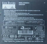 Cisco 7304 Series 4-Slot Router Chassis 1x C7304-NPE-G100 2x SPA-4FE 2x PSU/Ears