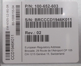 Brocade EMC DS-6505B 24-Port 16Gb FC SAN Switch EM-6505-12-8G-0R 12-Port Active