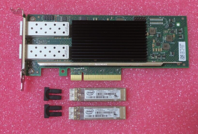 Fujitsu E810-XXVDA2 2x 25G SFP28 PCIE Network Adapter + 2x SFP S26361-F5822-L502