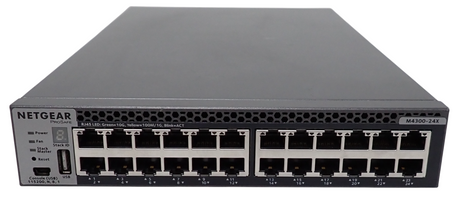Netgear ProSAFE M4300-24X 24x 1/10GBASE-T + 4x Shared 10G SFP+ Switch XSM4324CS