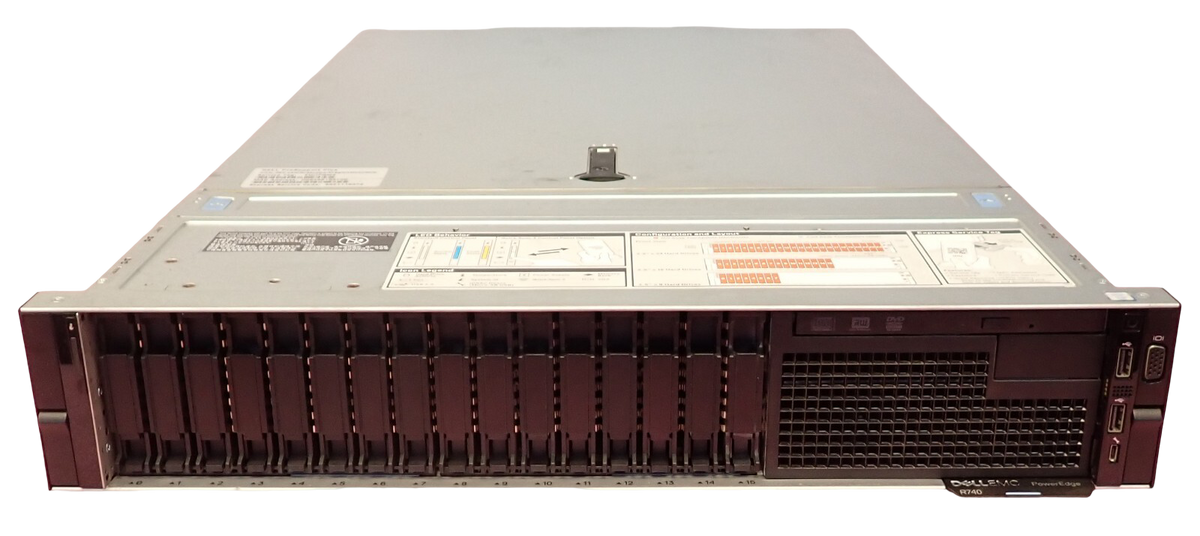 Dell PowerEdge R740 CTO Configure-To-Order Server 2x Scalable CPU 24-DIMM 16-Bay