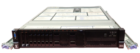 IBM x3650 M5 5462-AC1 2x 10C E5-2650V3 128GB RAM 2x 600GB HDD 8-Bay 2U Server