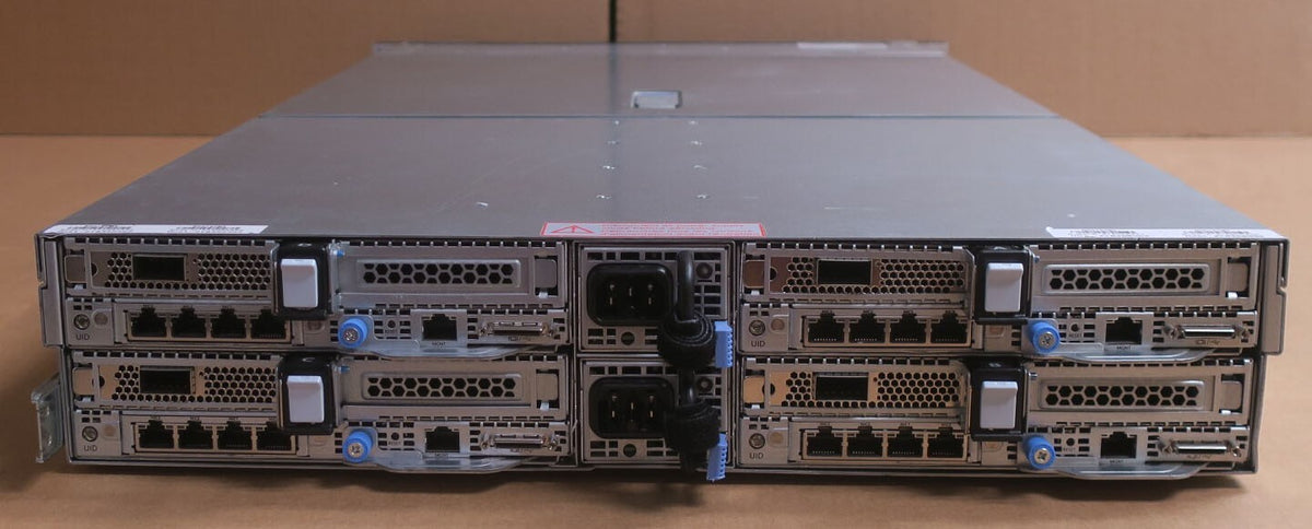 Inspur i24 2U 4-Node Server 8x Silver 4110 256GB RAM 8x SAS/SATA+16 NVMe 100GB