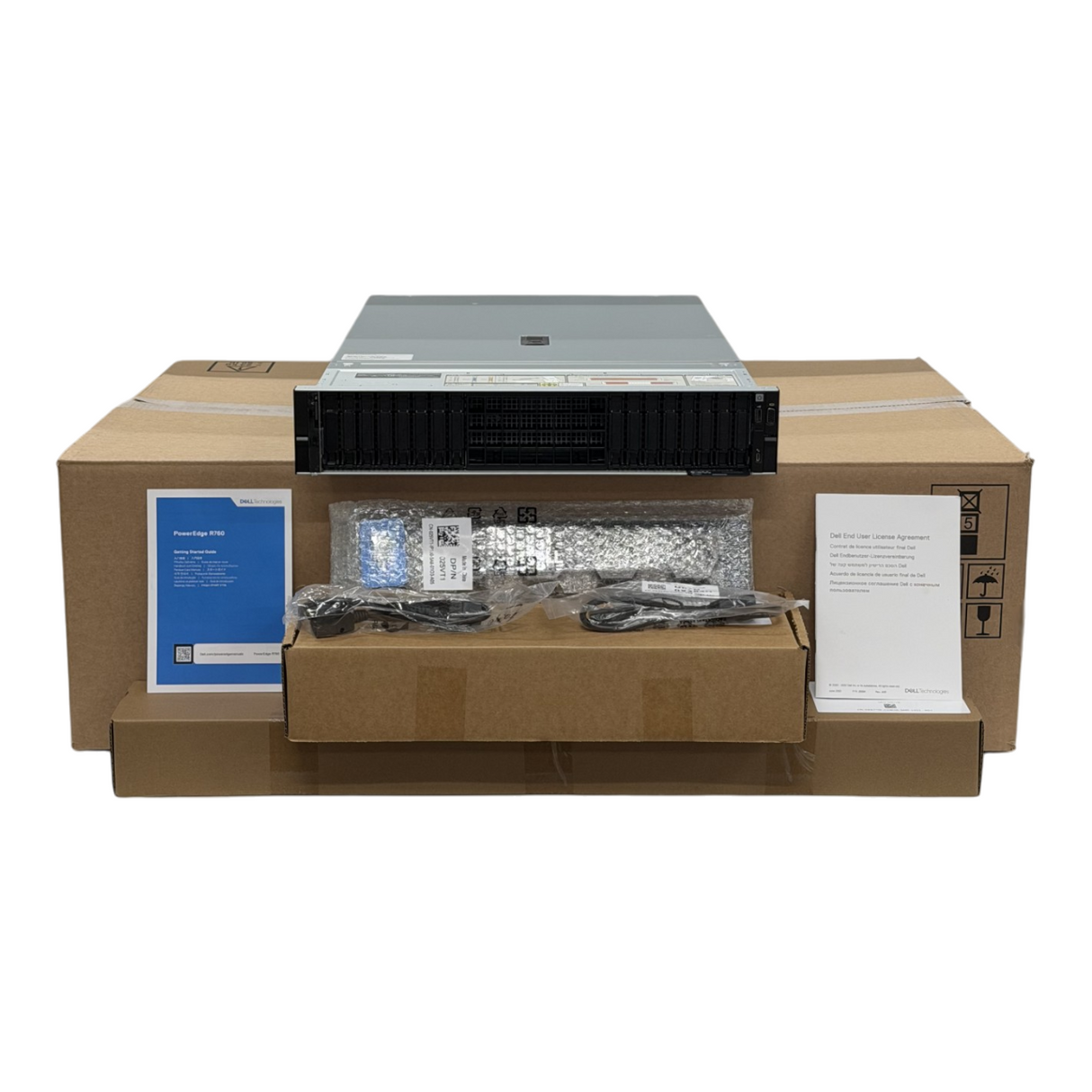 Dell PowerEdge R760 2x Gen4/5 Scalable CPU 32DIMM 16x 2.5" Bay CTO 2U Server