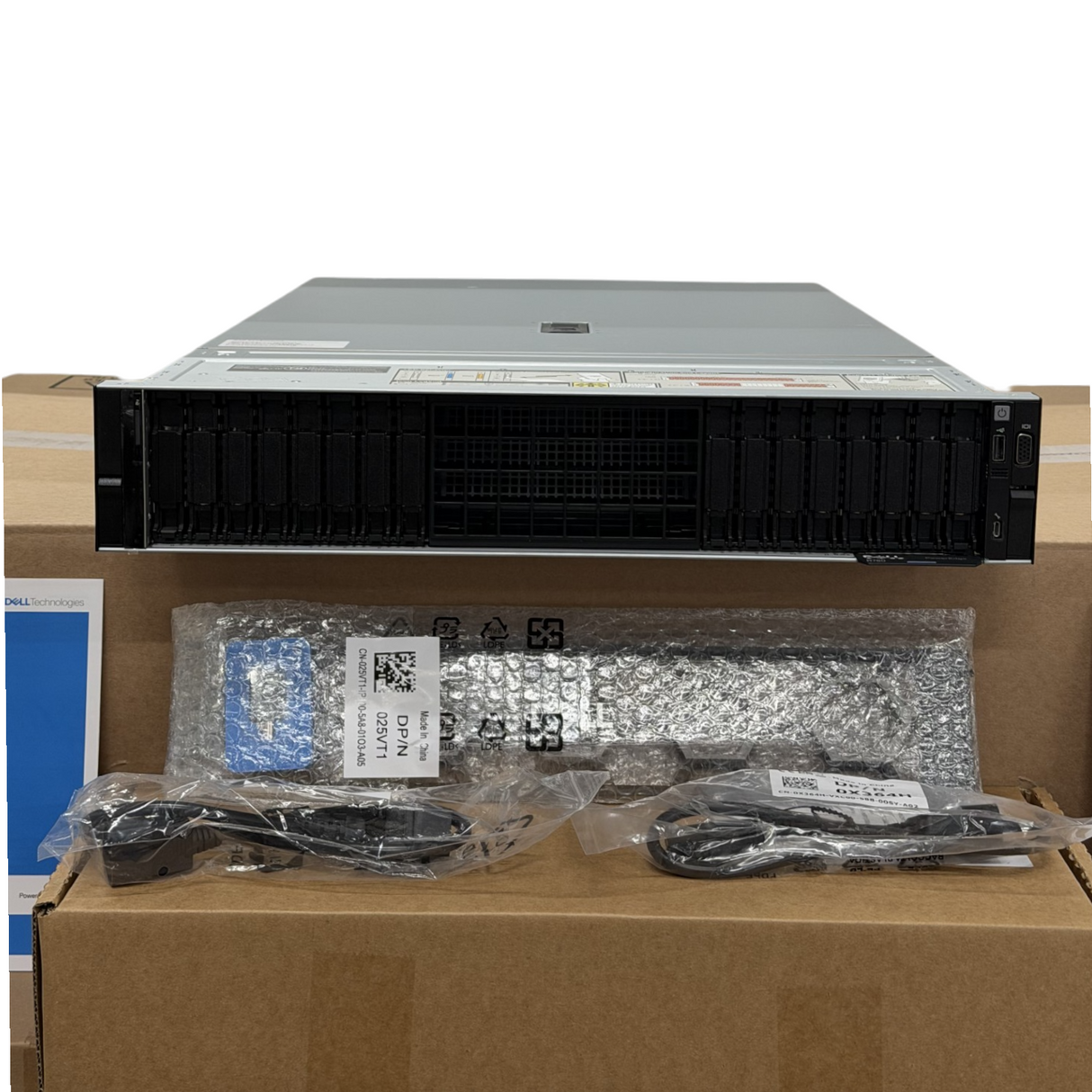Dell PowerEdge R760 2x Gen4/5 Scalable CPU 32DIMM 16x 2.5" Bay CTO 2U Server
