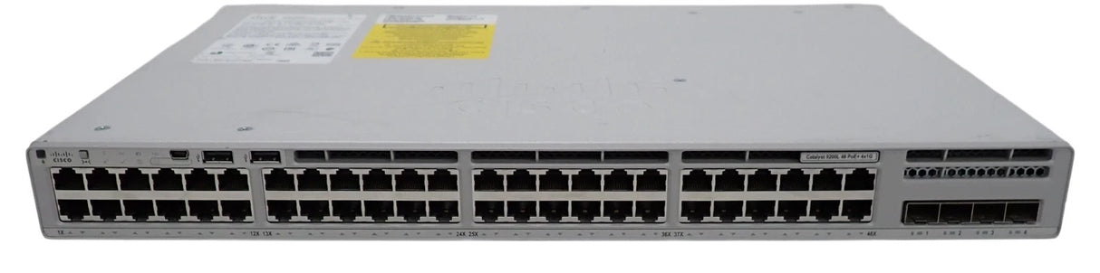 Cisco C9200L-48P-4G-E Catalyst 9200L 48-Port PoE+ + 4x 1G uplinks L3 switch