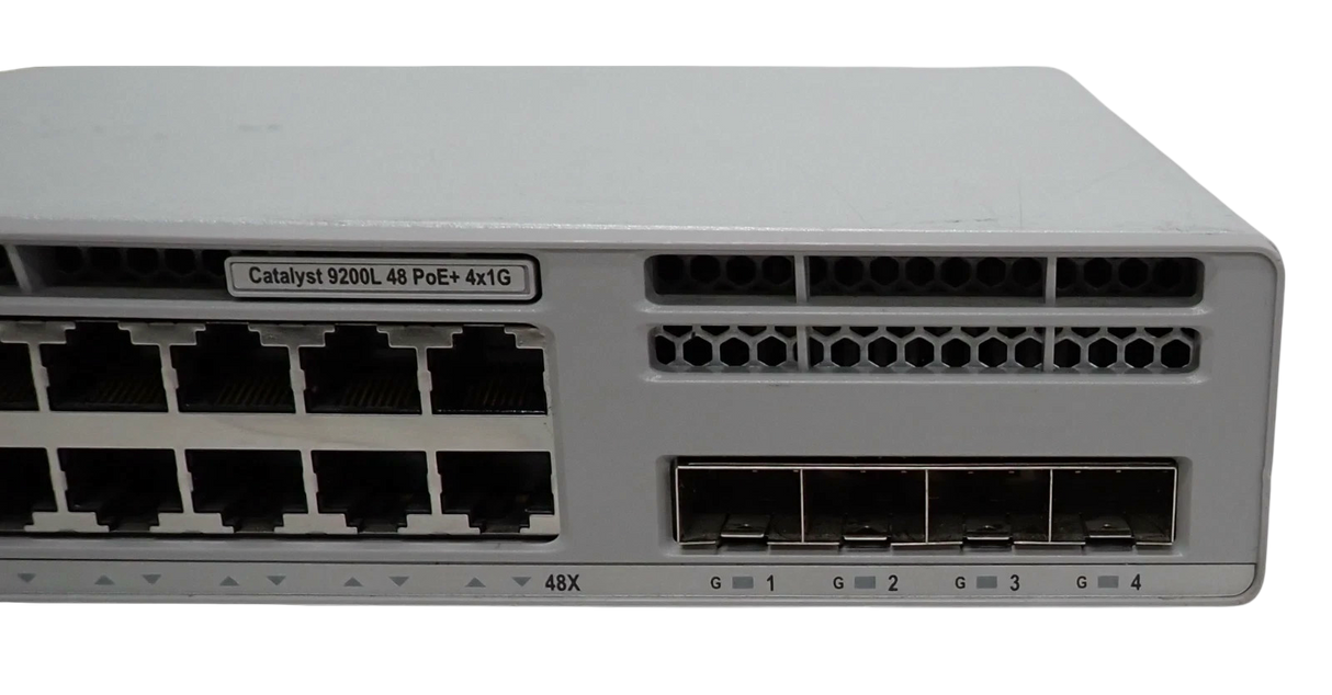 Cisco C9200L-48P-4G-E Catalyst 9200L 48-Port PoE+ + 4x 1G uplinks L3 switch