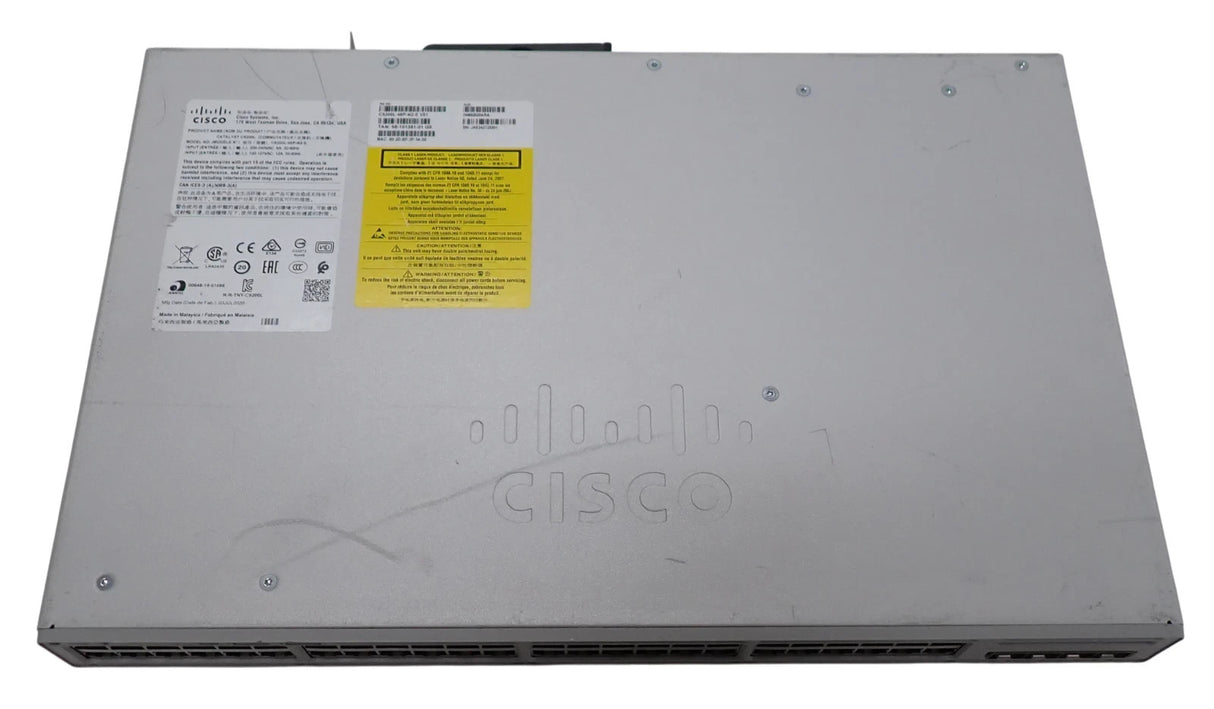 Cisco C9200L-48P-4G-E Catalyst 9200L 48-Port PoE+ + 4x 1G uplinks L3 switch