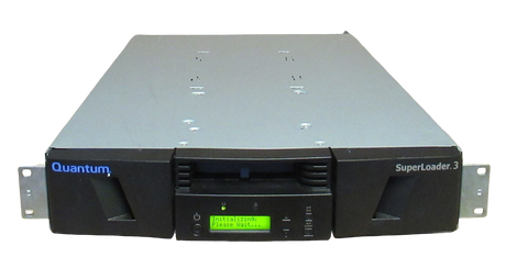 Quantum Superloader 3 L700 EC-L2KAE-YF LTO4 16-Slot Rack Tape Drive Autoloader