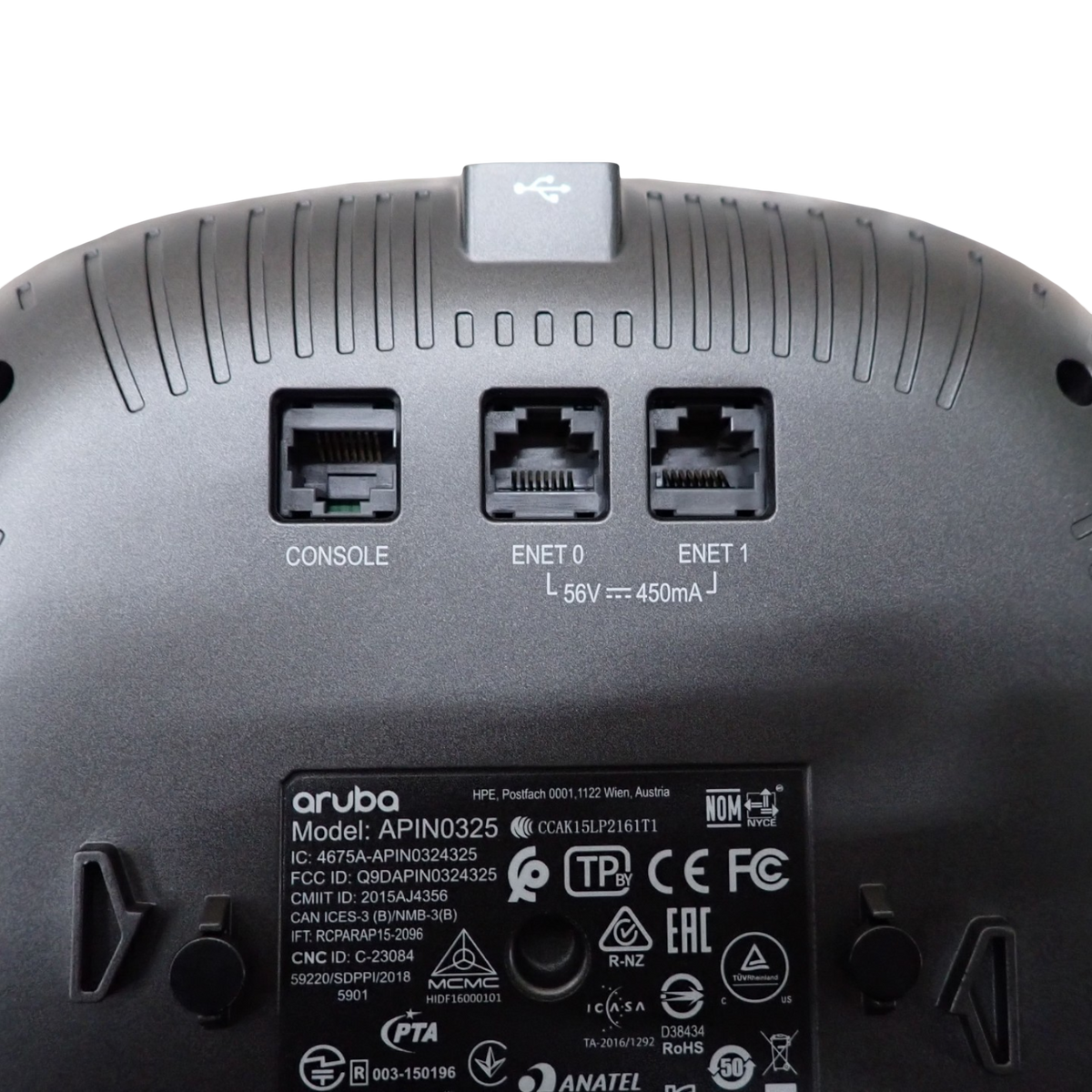 New HPE Aruba AP-325 Dual Radio MU-MIMO 802.11ac Wireless Access Point JW186A