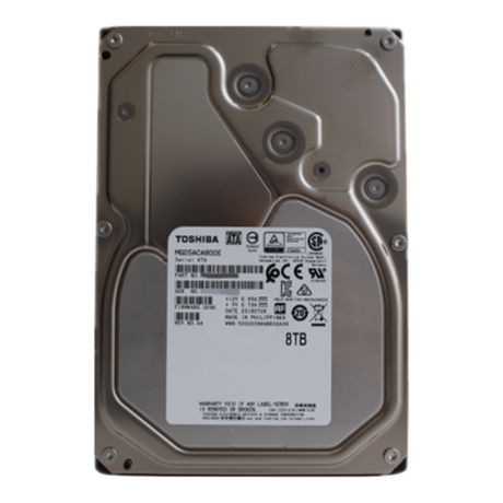 Toshiba 8TB 7.2K SATA 6G 3.5" 512e Enterprise Hard Drive HDD MG05ACA800E