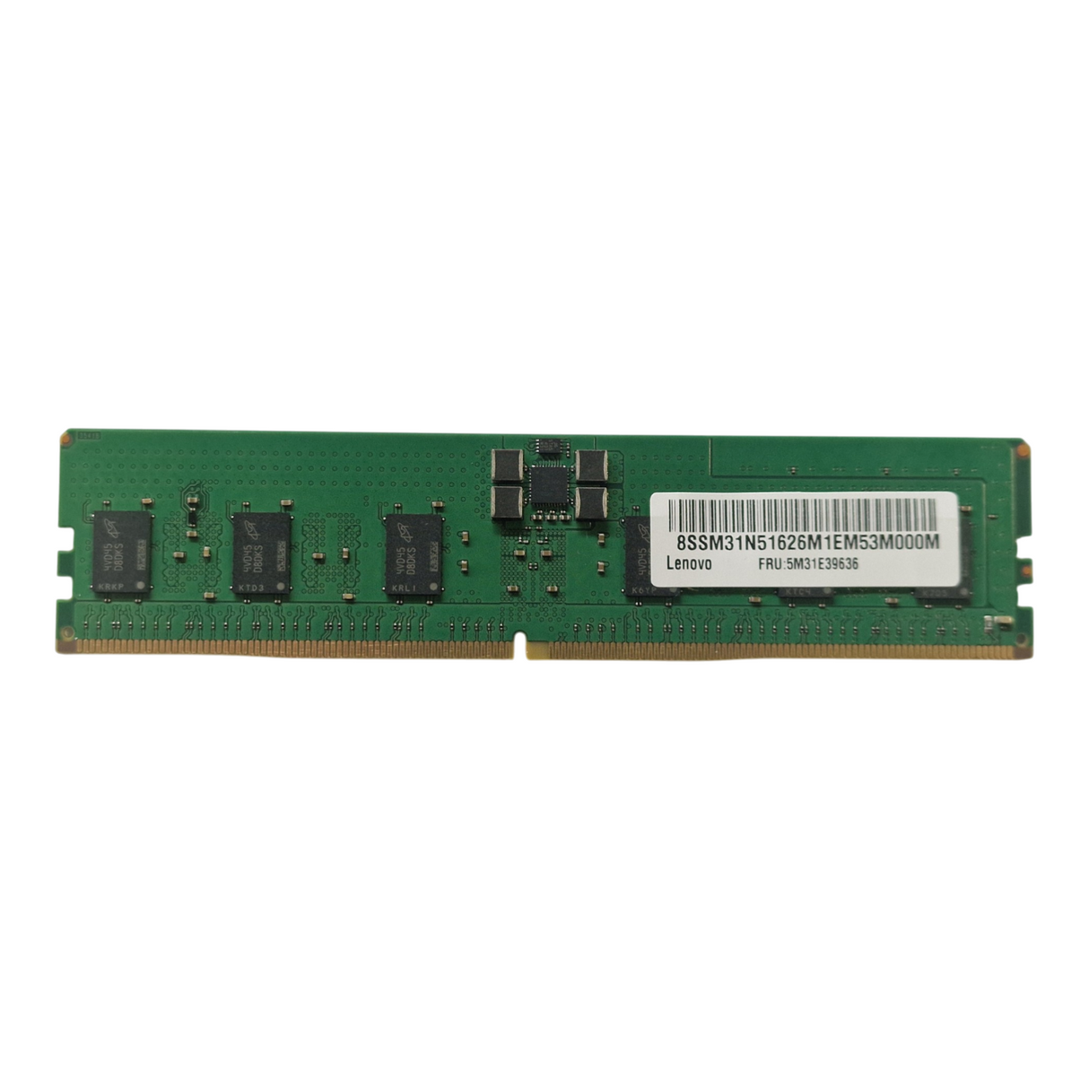 Micron MTC10F1084S1RC56BD1 Lenovo 16GB 1Rx8 PC5-5600 ECC RDIMM Memory 5M31E39636