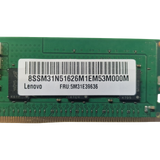 Micron MTC10F1084S1RC56BD1 Lenovo 16GB 1Rx8 PC5-5600 ECC RDIMM Memory 5M31E39636