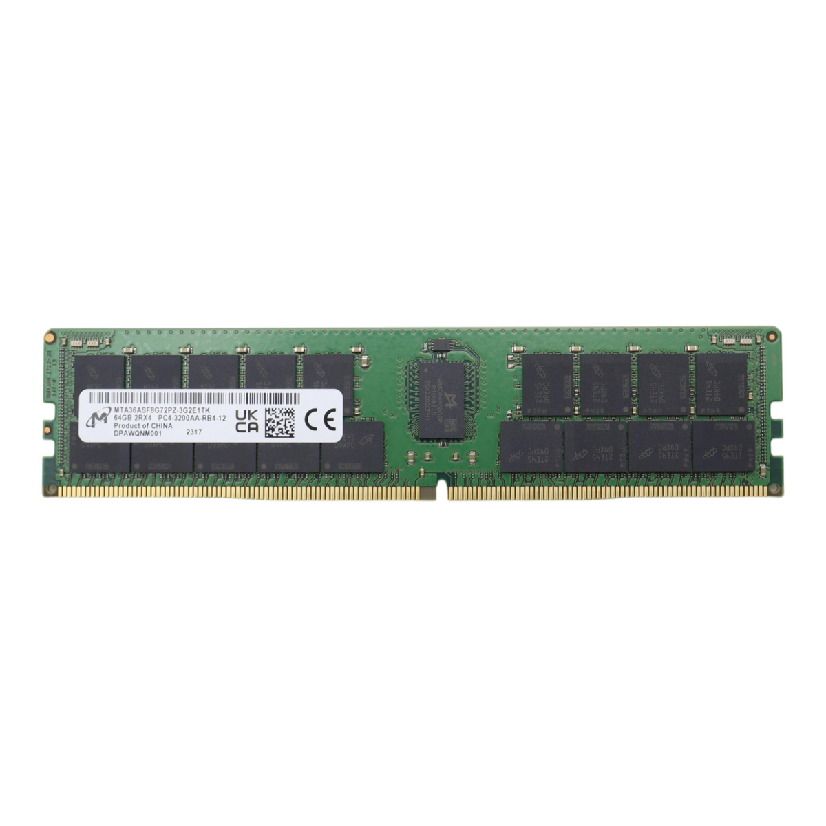 New Micron MTA36ASF8G72PZ-3G2 Lenovo 64GB 2Rx4 PC4-3200AA ECC Memory 5M30V06852