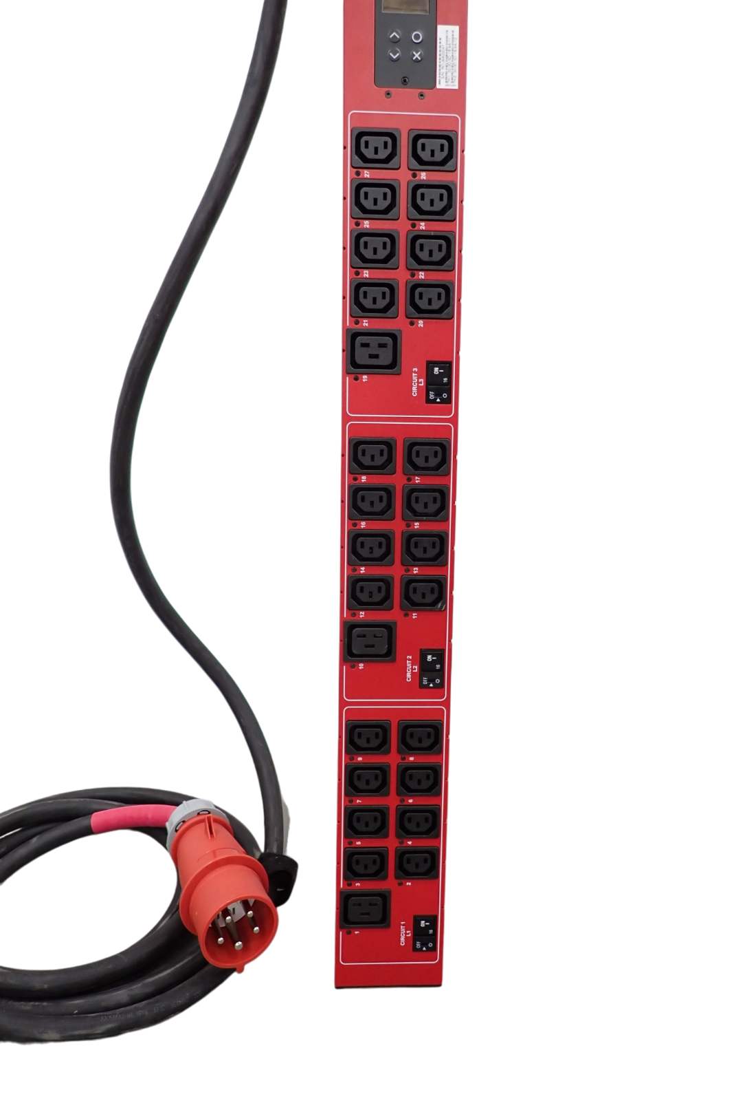 Raritan PX3-5040U-V2A6K1 3PH 430V 32A 48x C13 6x C19 0U Metered Switched PDU