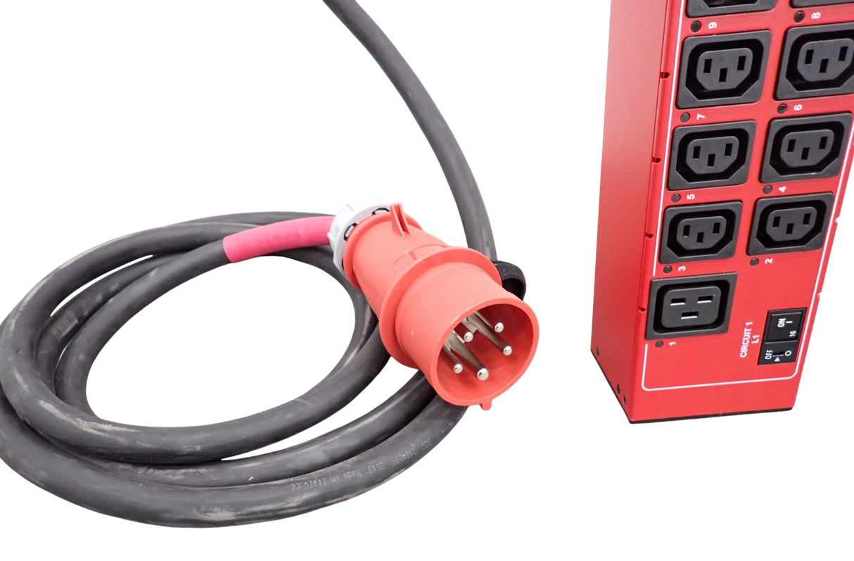 Raritan PX3-5040U-V2A6K1 3PH 430V 32A 48x C13 6x C19 0U Metered Switched PDU