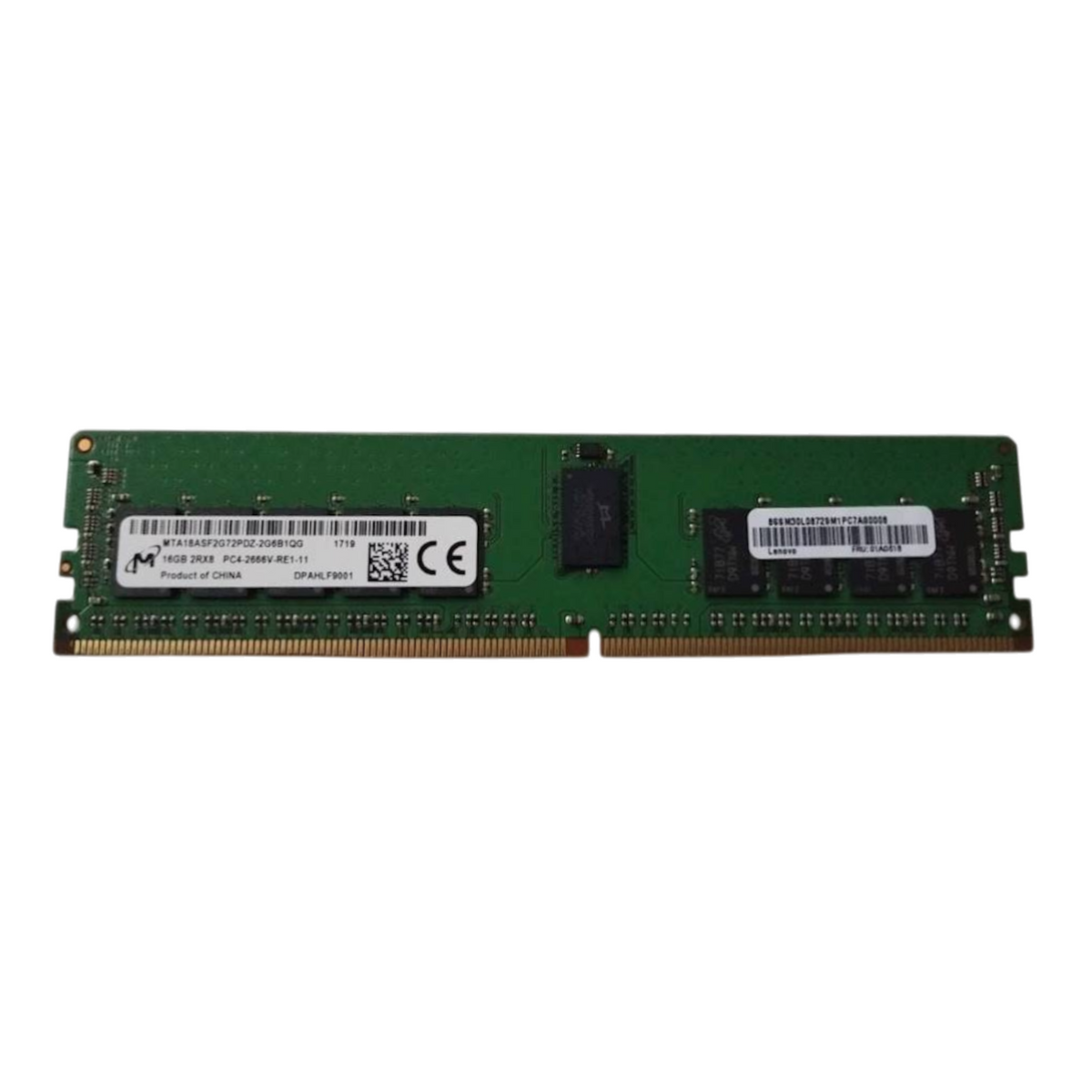 Samsung M393A2K43BB1-CTD  Lenovo 16GB 2Rx8 PC4-2666V ECC RDIMM Memory 01AG618