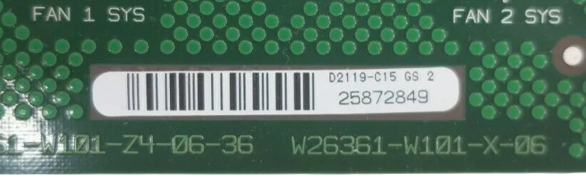 Fujitsu PRIMERGY RX300 S3 Motherboard Systemboard S26361-D2119-C15 GS 2