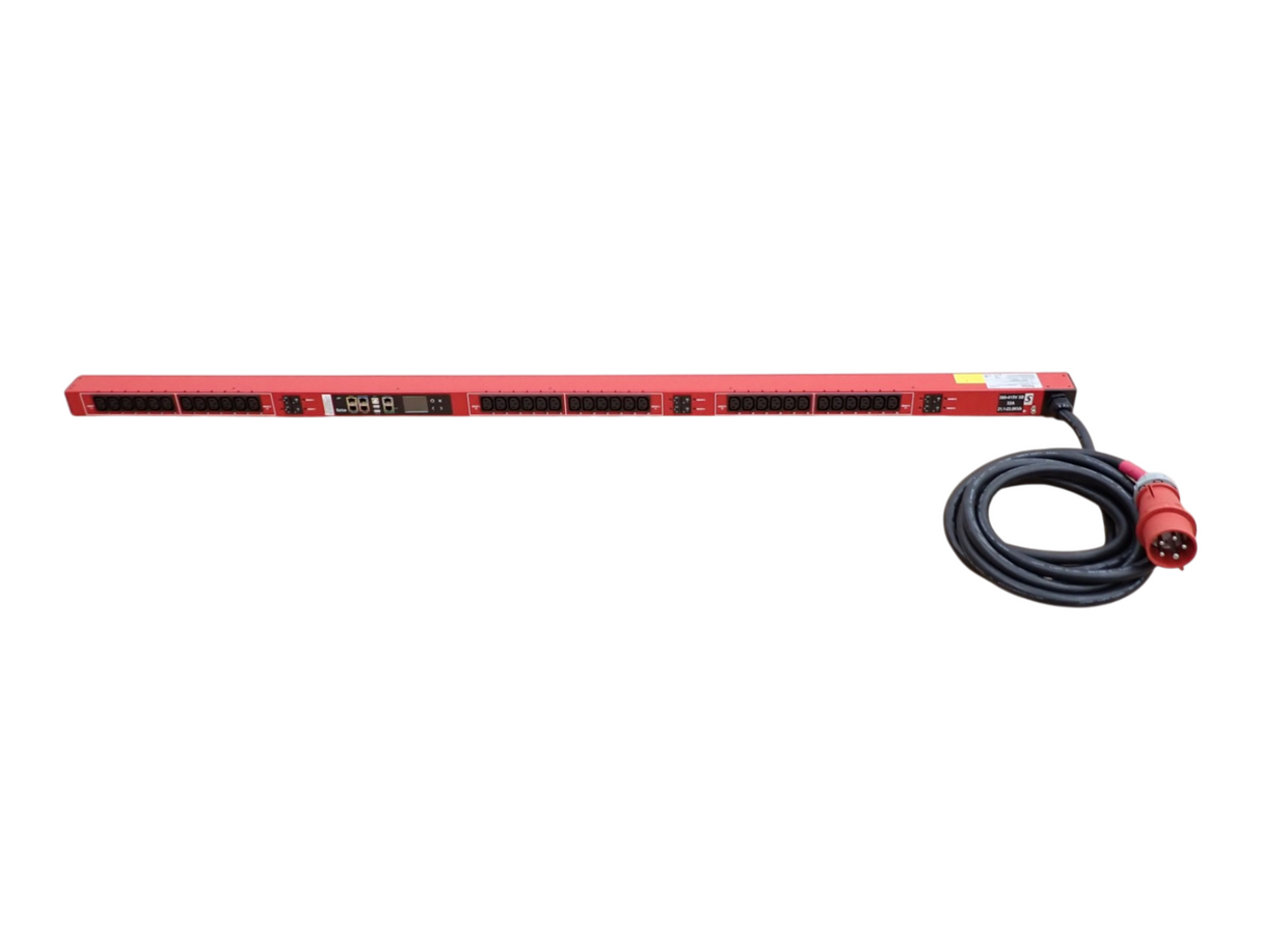 Raritan PX3-5703-V2A6K1 Three-phase 400V 32A 36x C13 0U Metered Switched PDU