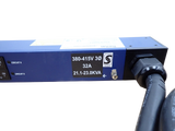 Raritan PX3-5703-V2A6K2 Three-phase 400V 32A 36x C13 0U Metered Switched PDU