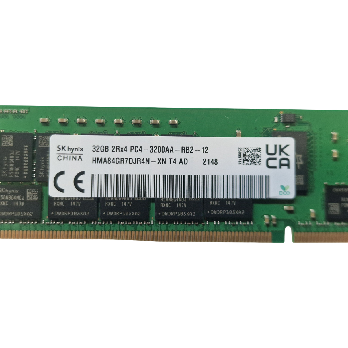 SK Hynix HMA84GR7DJR4N Lenovo 32GB 2Rx4 PC4-3200AA ECC RDIMM Memory 5M30V06911