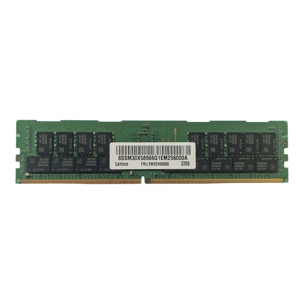 Samsung M393A4K40DB3 Lenovo 32GB 2Rx4 PC4-3200AA ECC RDIMM Memory 5M30V06866
