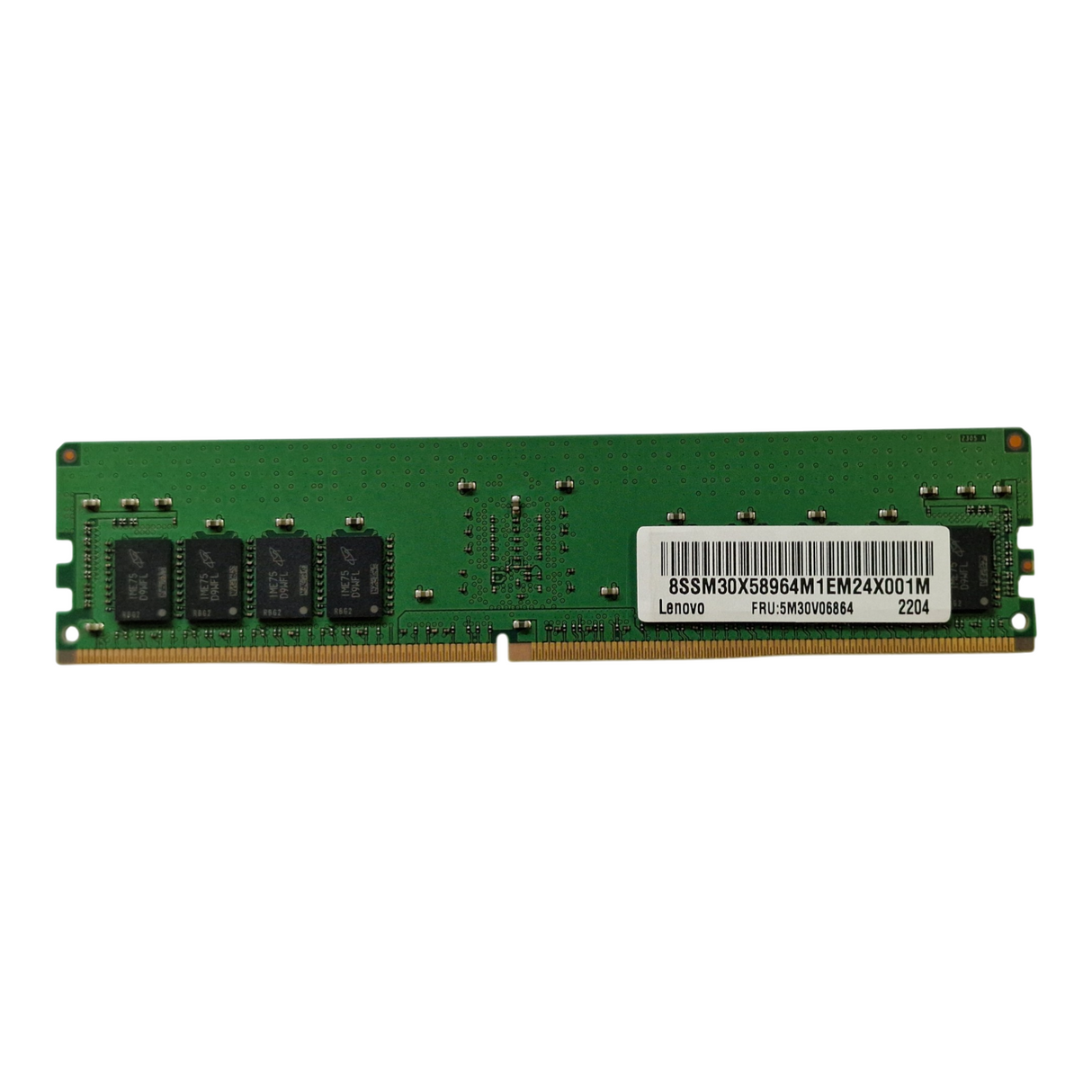 Micron MTA18ASF2G72PDZ-3G2 Lenovo 16GB 2Rx8 PC4-3200AA ECC RDIMM RAM 5M30V06864