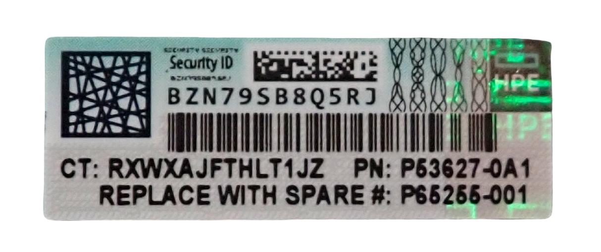 NEW HPE 64GB 2Rx4 PC5-5600B DDR5 ECC RDIMM Server Memory P65255-001 P64707-B21