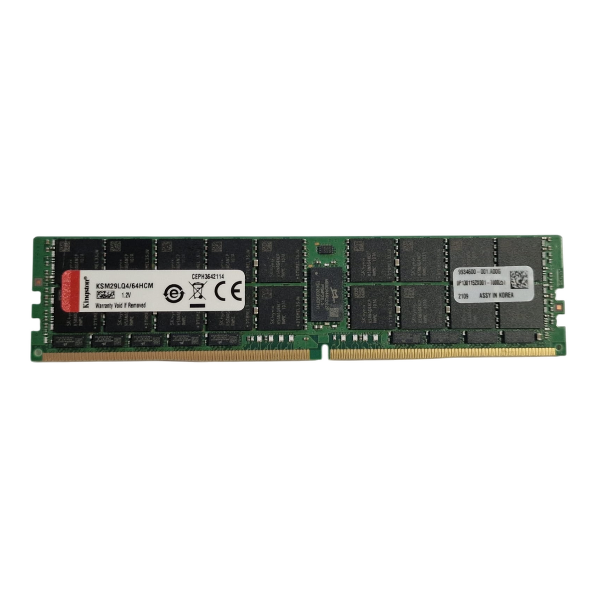 Kingston 64GB 4Rx4 PC4-2933Y DDR4-23400 ECC LRDIMM Server Memory KSM29LQ4/6HCM