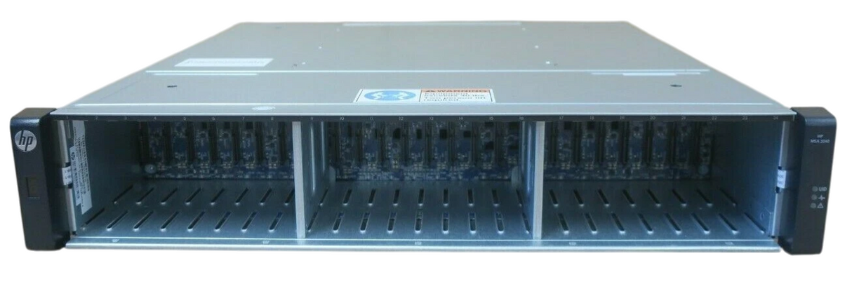HP MSA 2040 24-Bay SAS 2.5" SFF HDD SAN Modular Smart Array Chassis + PSU Only