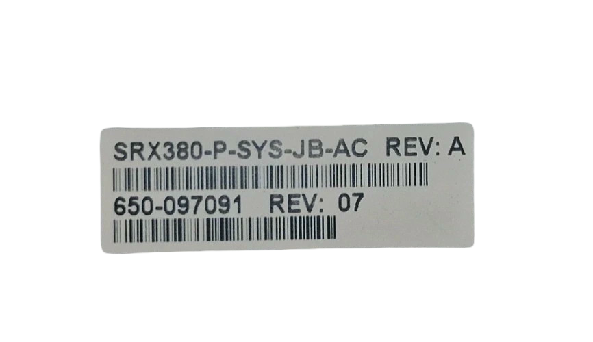 Juniper SRX380-P-SYS-JB-AC 16x 1GE RJ45 PoE+ 4x 10GE SFP+ 1U Firewall Appliance