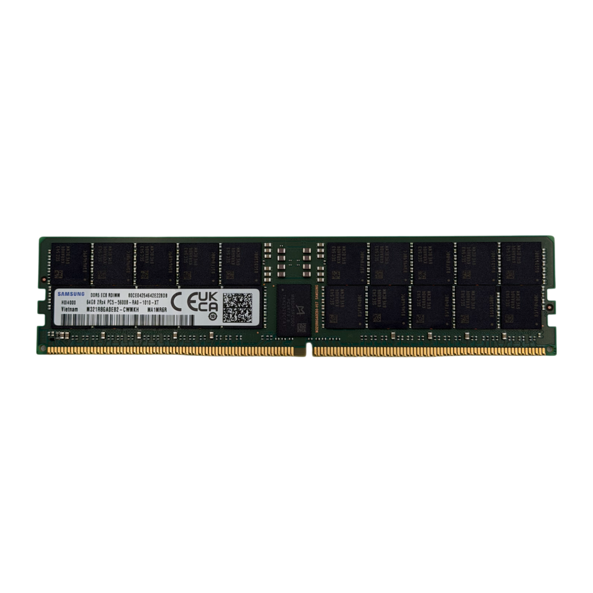 Samsung 64GB 2Rx4 PC5-5600B-RA0 DDR5-44800 ECC RDIMM Memory M321R8GA0EB2-CWMKH
