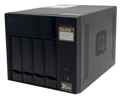 QNAP TS-473-8G 4x 3.5" SATA Bay 2x M.2 10G Desktop NAS Network Attached Storage