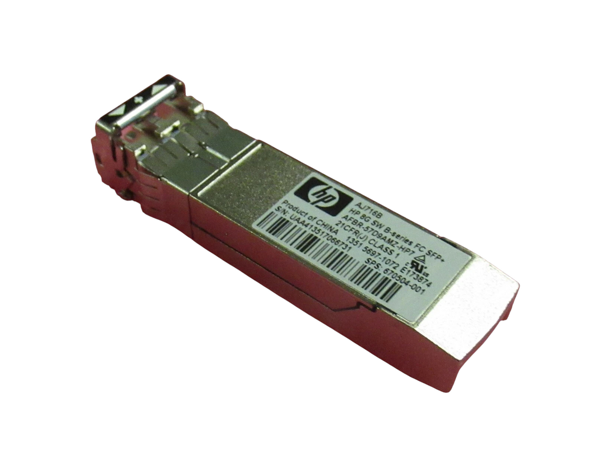 48 x HP AJ716B 8G 8Gbps FC B-Series SFP Transceiver AFBR-57D9AMZ-HP7 670504-001